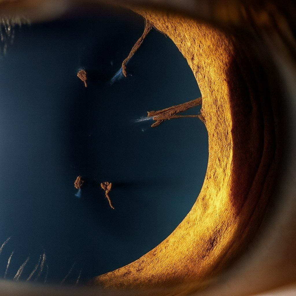 Uveitída - synechie po zápalových procesoch v oku